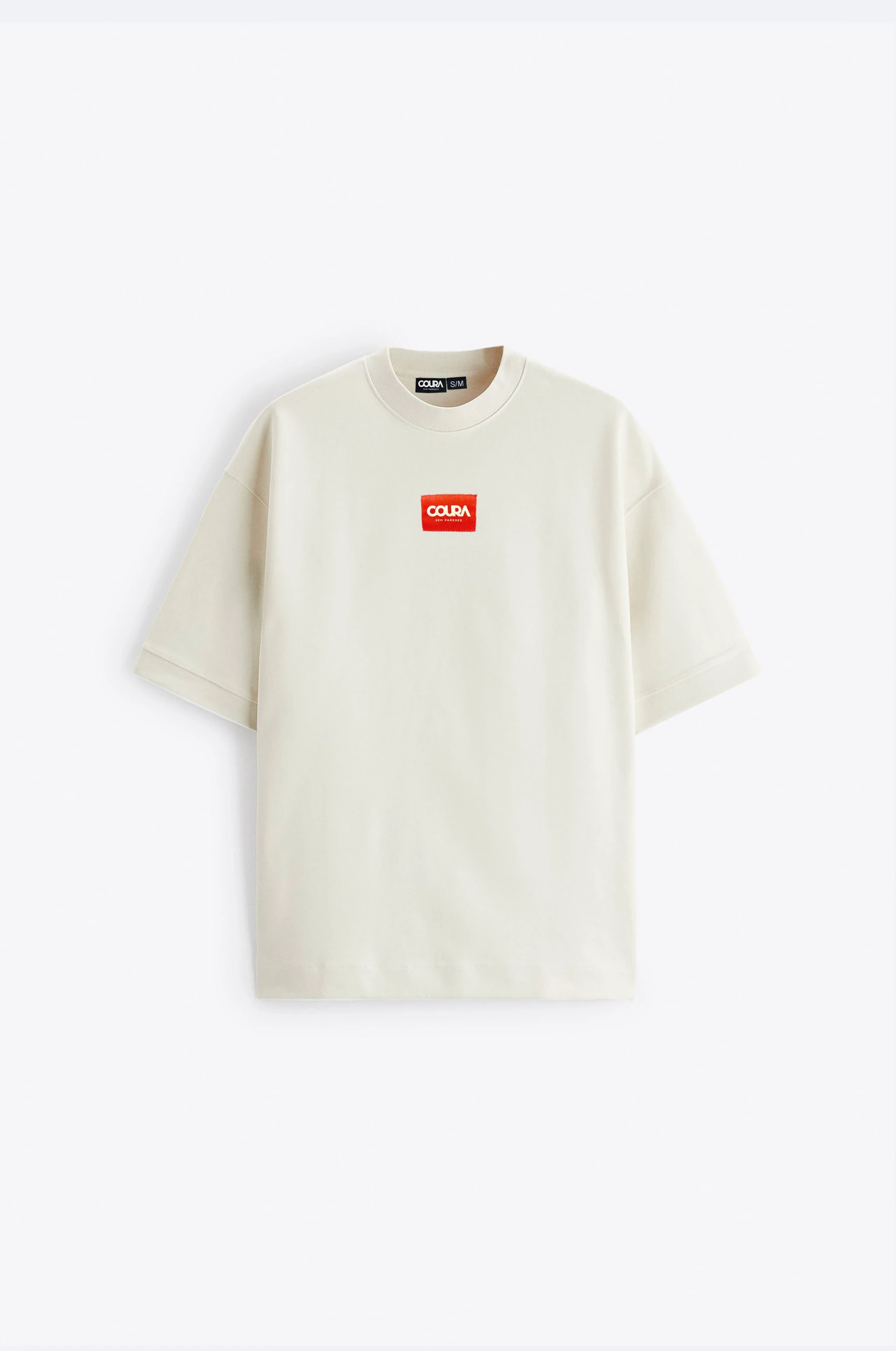 Coura Sem Paredes white t-shirt