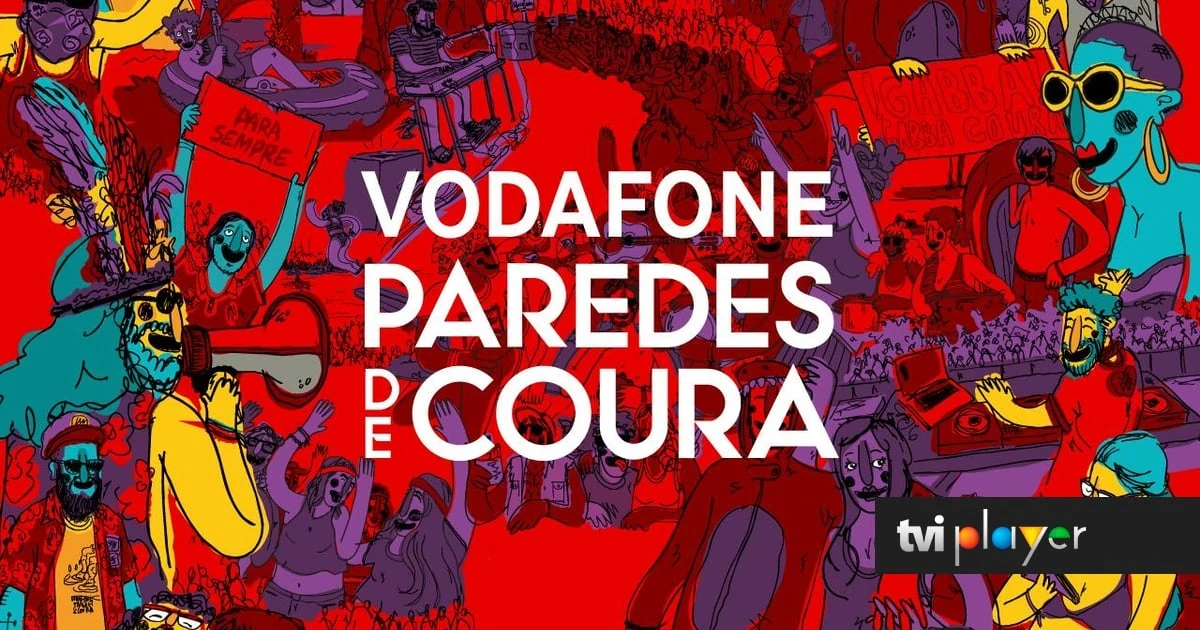Vodafone Paredes de Coura TVI Player illustration